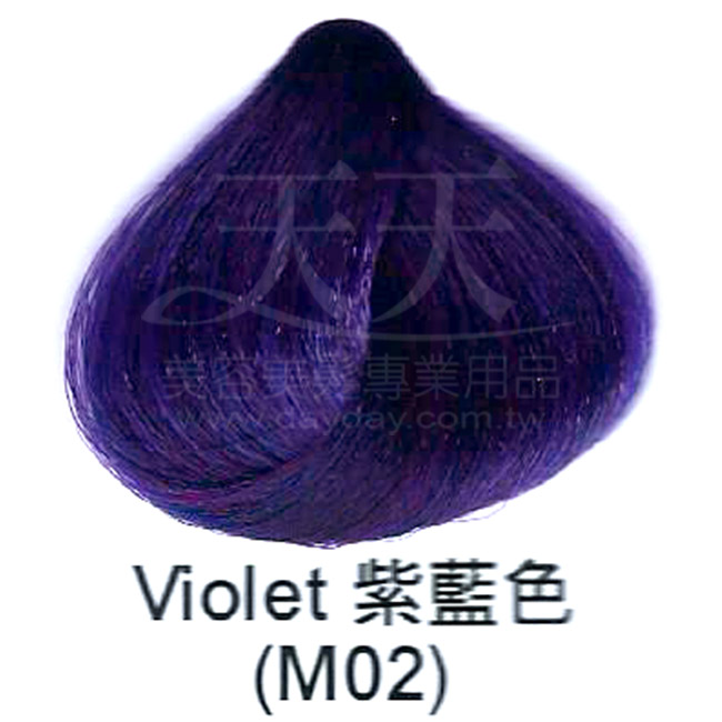果酸彩色染護霜85ML(M02)紫藍色
