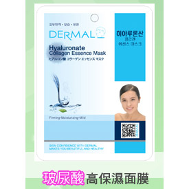 韓國DERMAL玻尿酸高保濕面膜1入